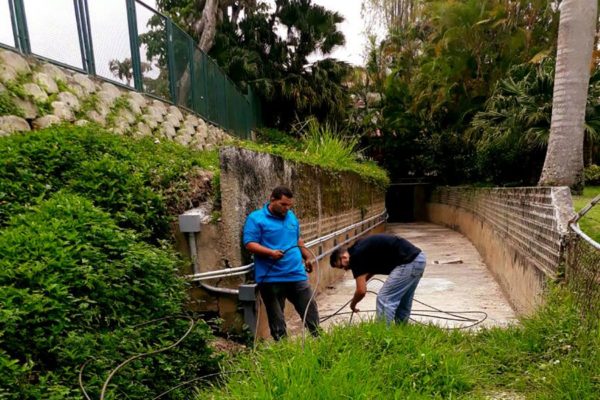 Optical Fiber by Pipes Laying Optical Fiber by Pipes Laying