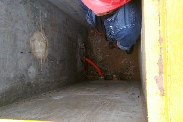 Fiber optic laying with innerduct Fiber optic laying with innerduct