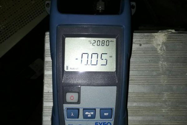 Loss measurement in fiber optic connections Loss measurement in fiber optic connections